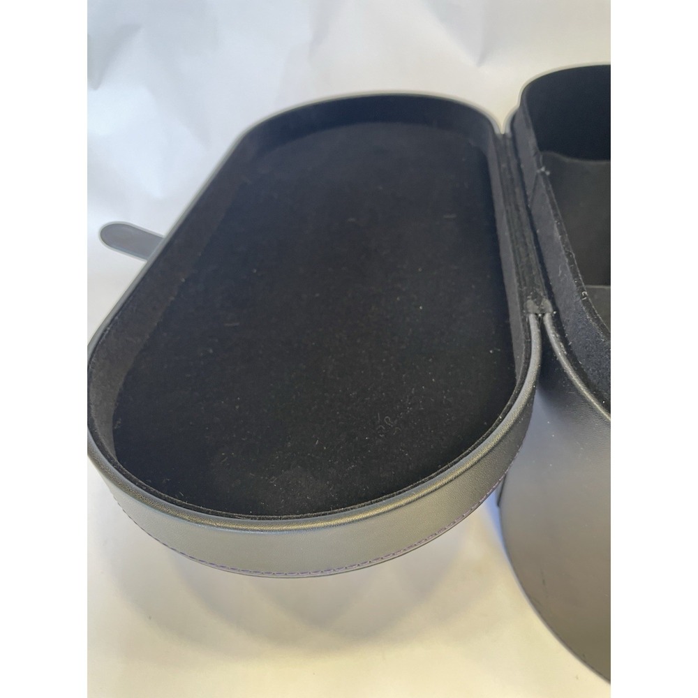 DYSON Airwrap Leather Storage CASE ONLY Black Purple Trim Excellent Condition - Picture 10 of 16